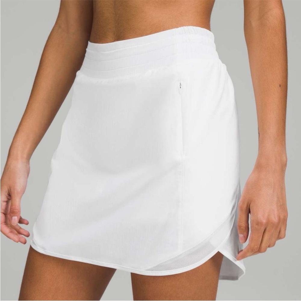 lululemon athletica White Athletic Skirt